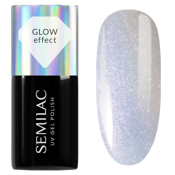 Semilac 986 Milky Blue Glow 7ml