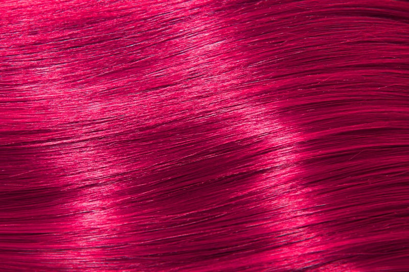 Vaalennusv&auml;ri hiuksille, magenta.